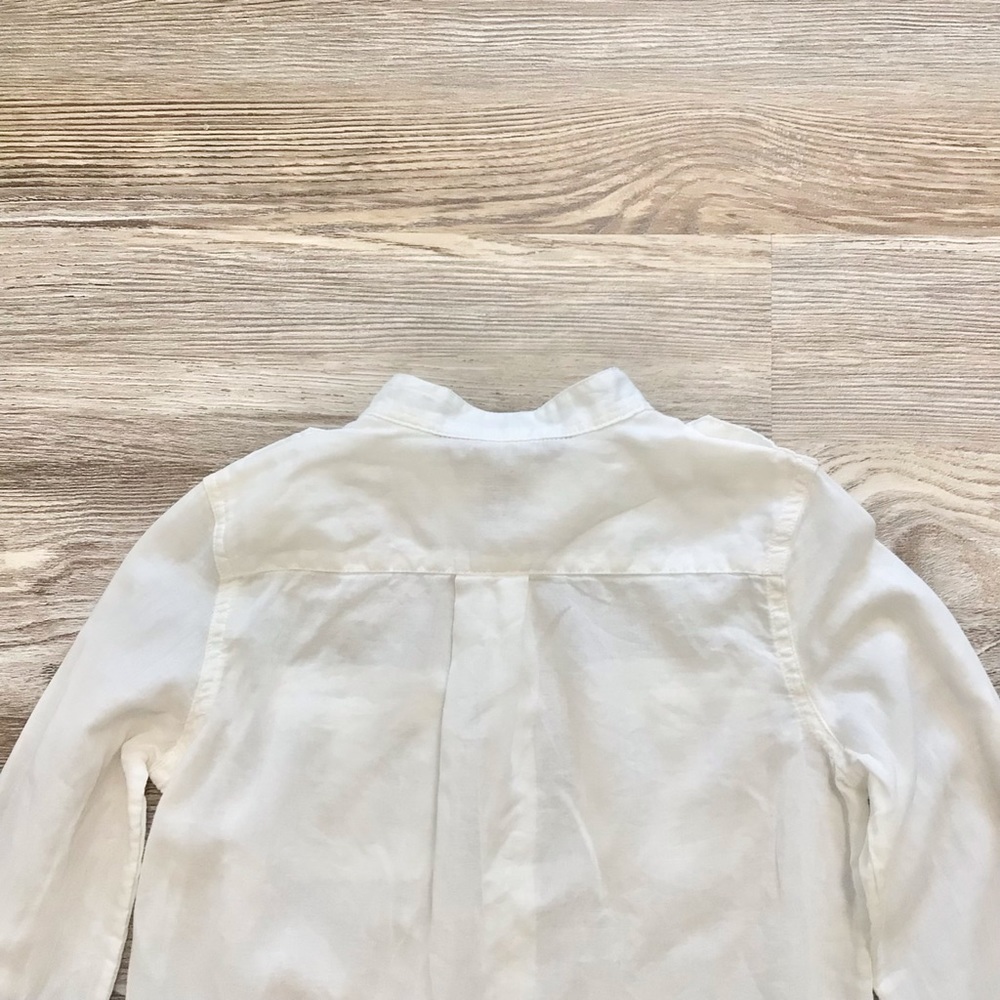 Polo Ralph Lauren White Long Sleeve Button Down Shirt 7 - Picture 7 of 11